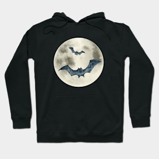 Full Moon Bats Hoodie